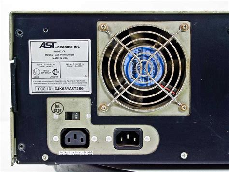 Upgrading an AST Premium/286 Intel 286 Desktop Computer with  .